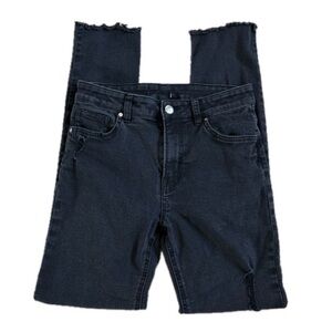 Today only!! Black Distressed Denim Jeans